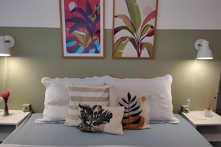 Suíte privativa ao lado do aquário de Ubatuba - Casa Mangari