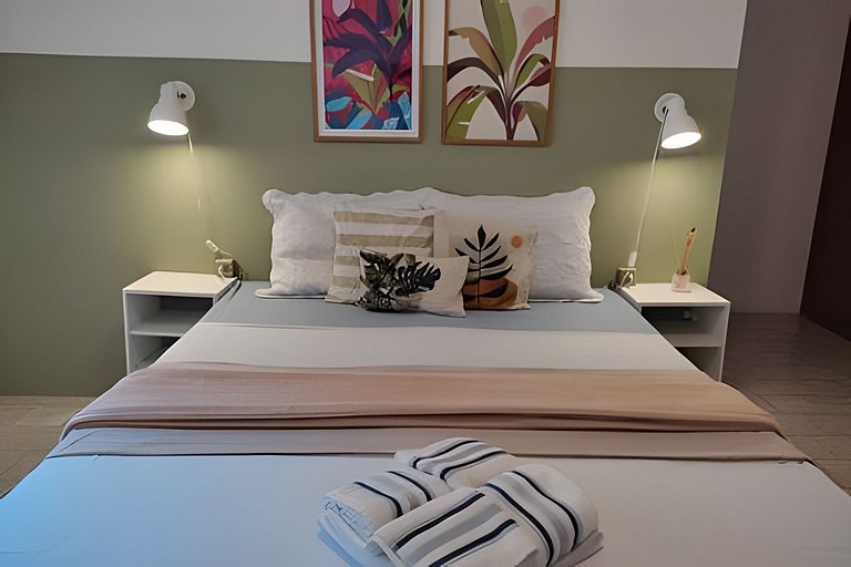 Suíte privativa ao lado do aquário de Ubatuba - Casa Mangari