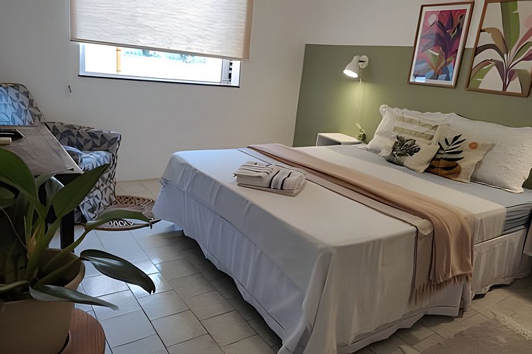 Suíte privativa ao lado do aquário de Ubatuba - Casa Mangari