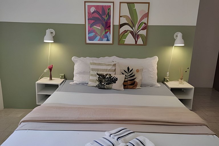 Suíte privativa ao lado do aquário de Ubatuba - Casa Mangari