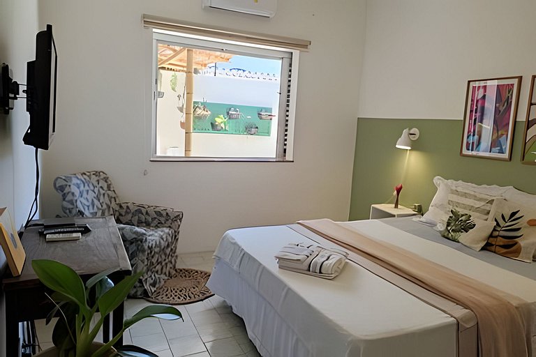 Suíte privativa ao lado do aquário de Ubatuba - Casa Mangari