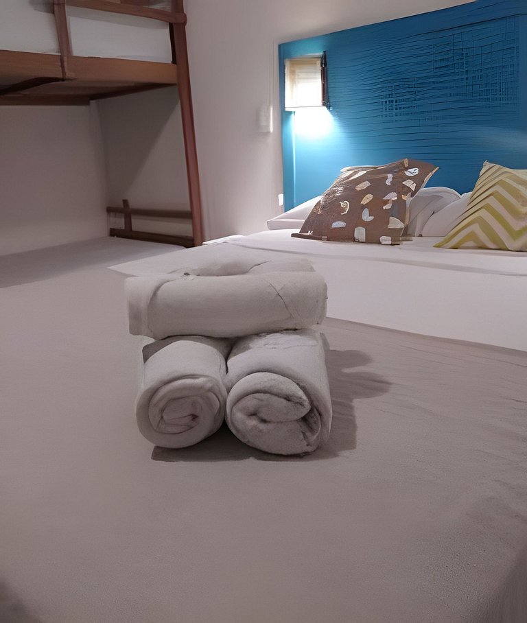 Suíte privativa ao lado do aquário de Ubatuba - Casa Mangari