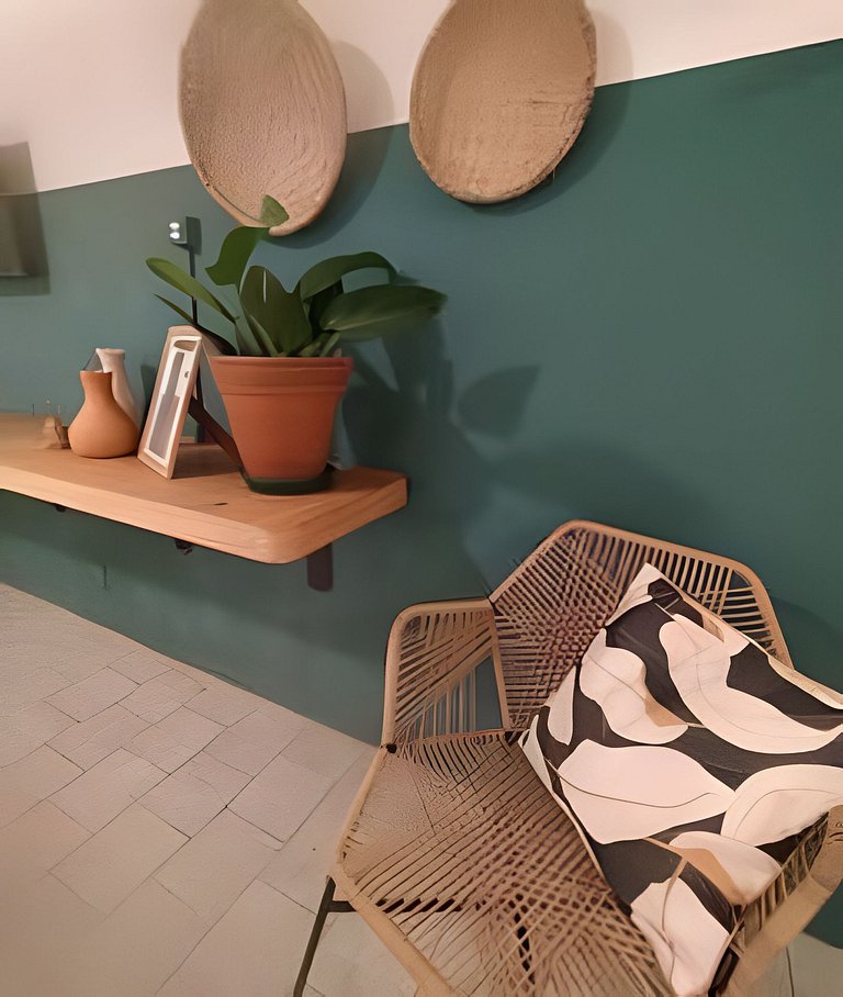 Suíte privativa ao lado do aquário de Ubatuba - Casa Mangari