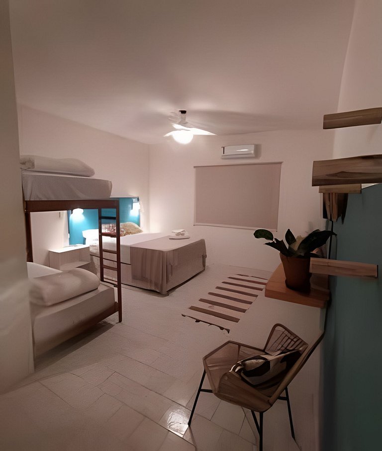 Suíte privativa ao lado do aquário de Ubatuba - Casa Mangari