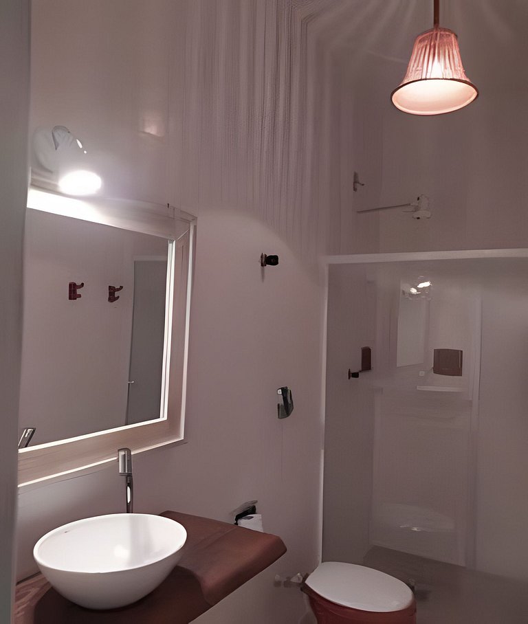 Suíte privativa ao lado do aquário de Ubatuba - Casa Mangari