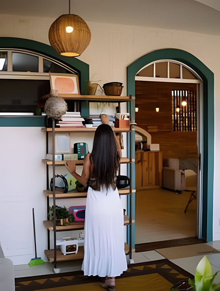 Suíte privativa ao lado do aquário de Ubatuba - Casa Mangari