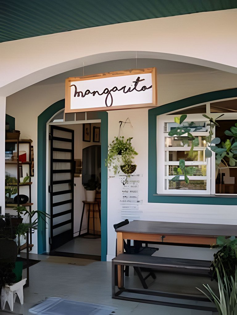 Suíte privativa  - Casa Mangarito