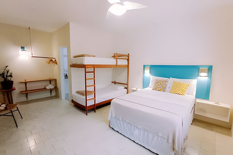 Suíte privativa ao lado do aquário de Ubatuba - Casa Mangari