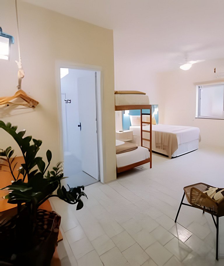 Suíte privativa ao lado do aquário de Ubatuba - Casa Mangari