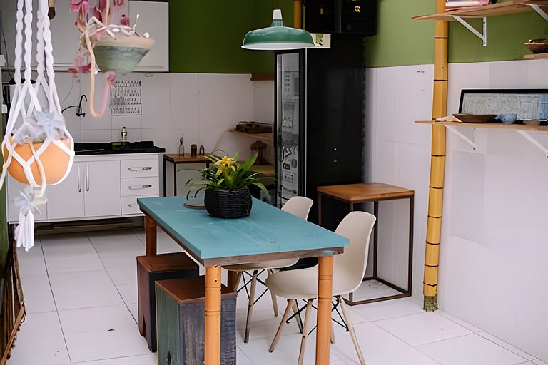 Suíte privativa ao lado do aquário de Ubatuba - Casa Mangari