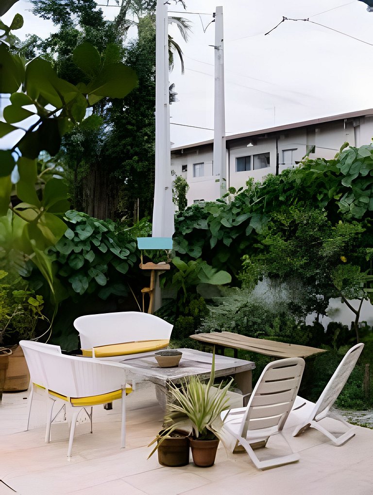 Suíte privativa ao lado do aquário de Ubatuba - Casa Mangari