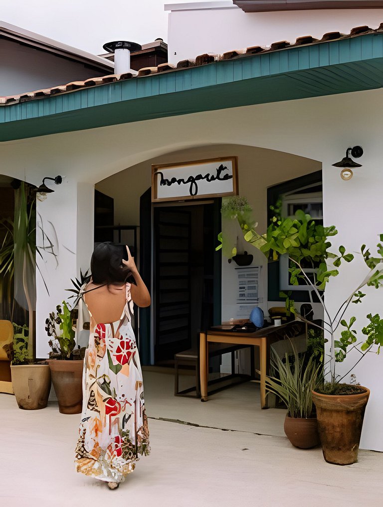 Suíte privativa  - Casa Mangarito