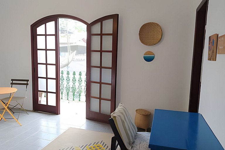 Suíte privativa ao lado do aquário de Ubatuba - Casa Mangari