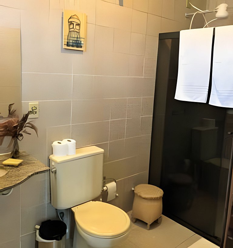 Suíte privativa ao lado do aquário de Ubatuba - Casa Mangari