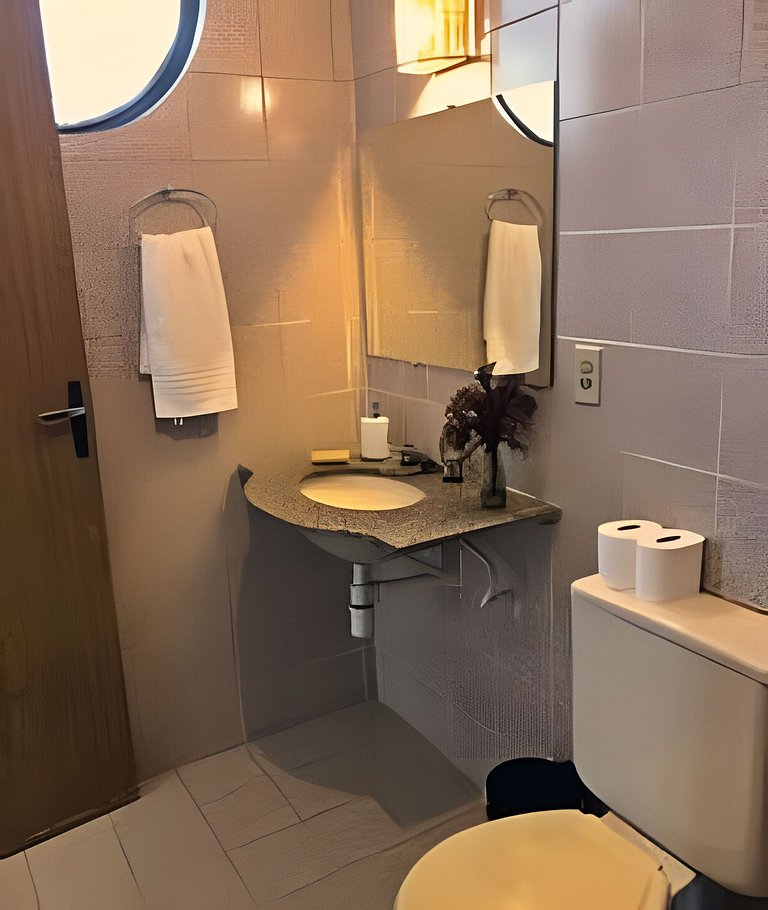 Suíte privativa ao lado do aquário de Ubatuba - Casa Mangari