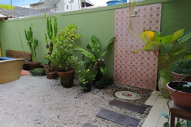 Suíte privativa ao lado do aquário de Ubatuba - Casa Mangari