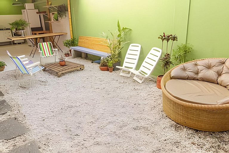 Suíte privativa ao lado do aquário de Ubatuba - Casa Mangari