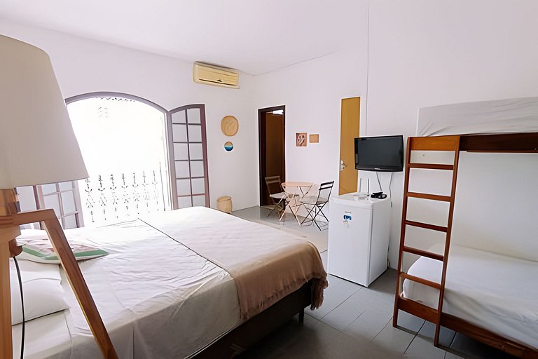 Suíte privativa ao lado do aquário de Ubatuba - Casa Mangari