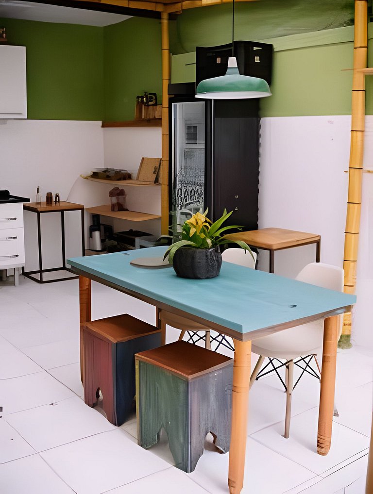 Suíte privativa ao lado do aquário de Ubatuba - Casa Mangari