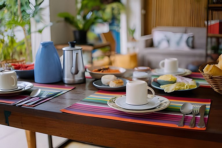 Suíte privativa ao lado do aquário de Ubatuba - Casa Mangari