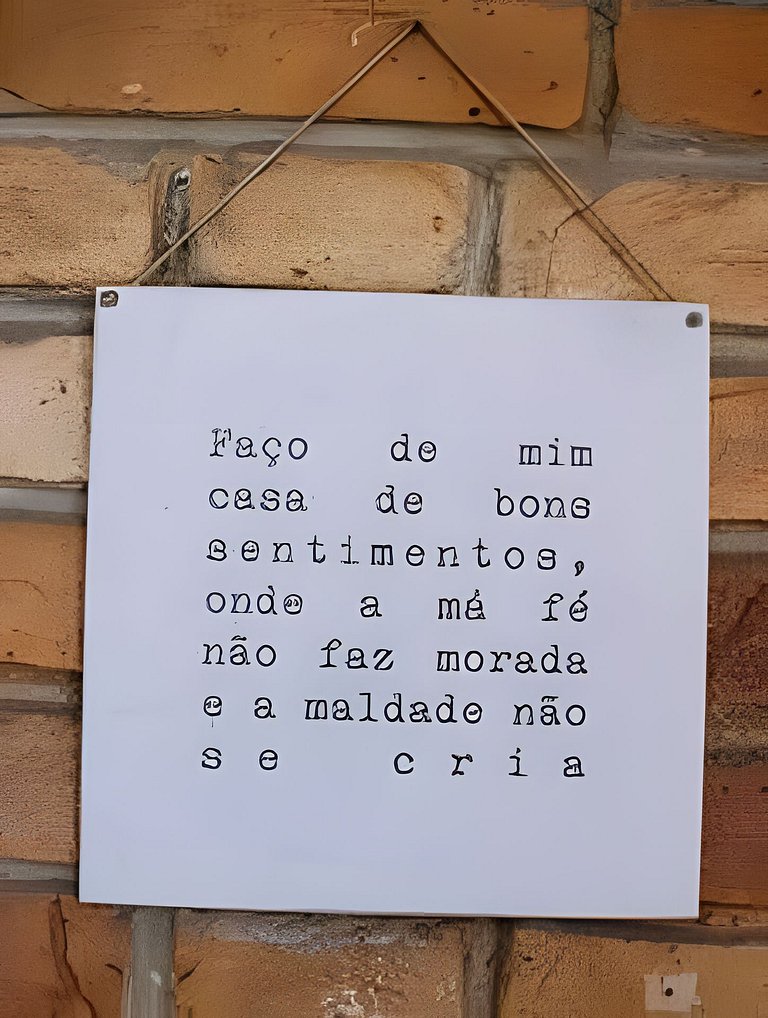 Suíte privativa  - Casa Mangarito