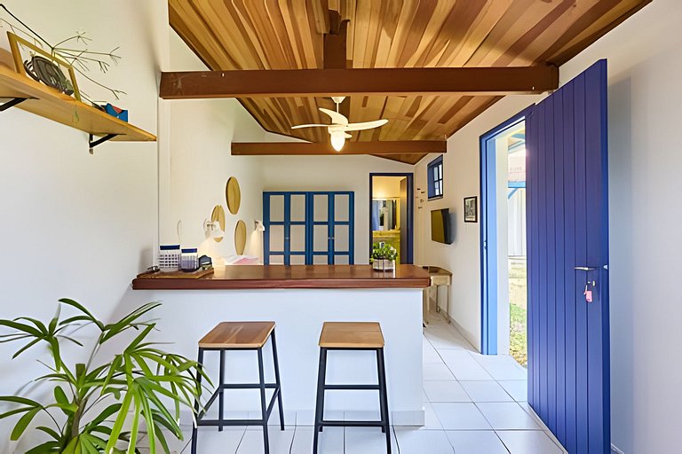 Chalé no Itaguá / aquário