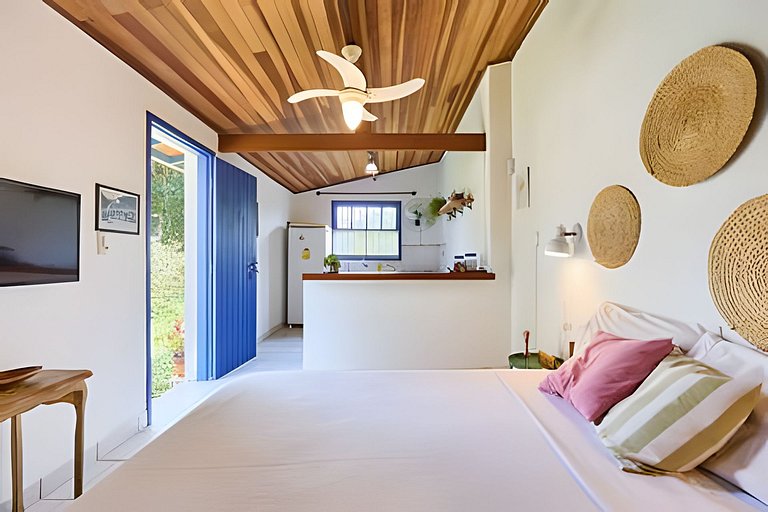 Chalé no Itaguá / aquário