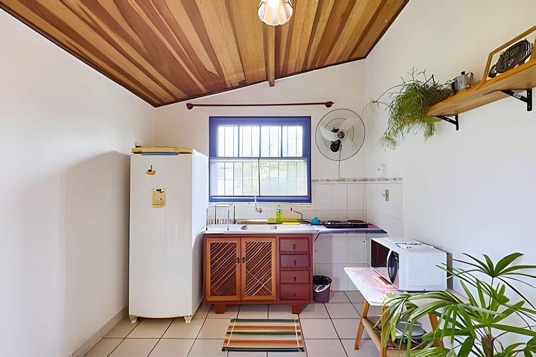 Chalé no Itaguá / aquário