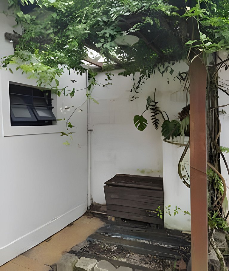 Chalé no Itaguá / aquário