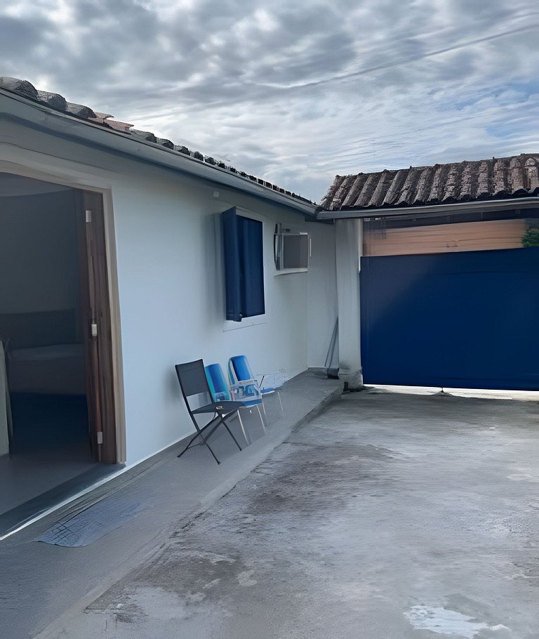 Chalé no Itaguá / aquário