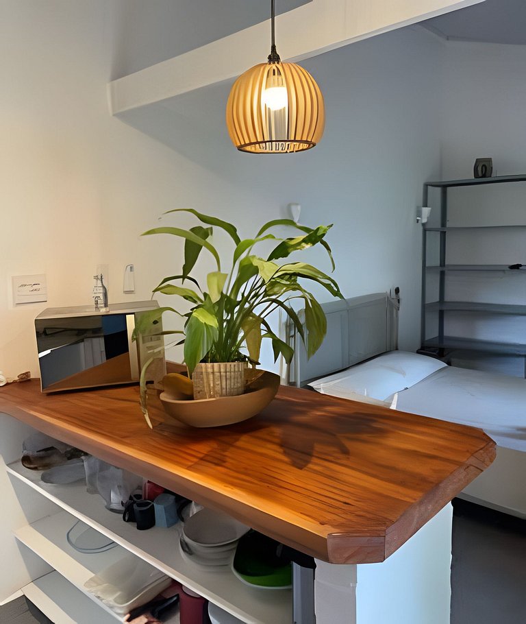 Chalé no Itaguá / aquário