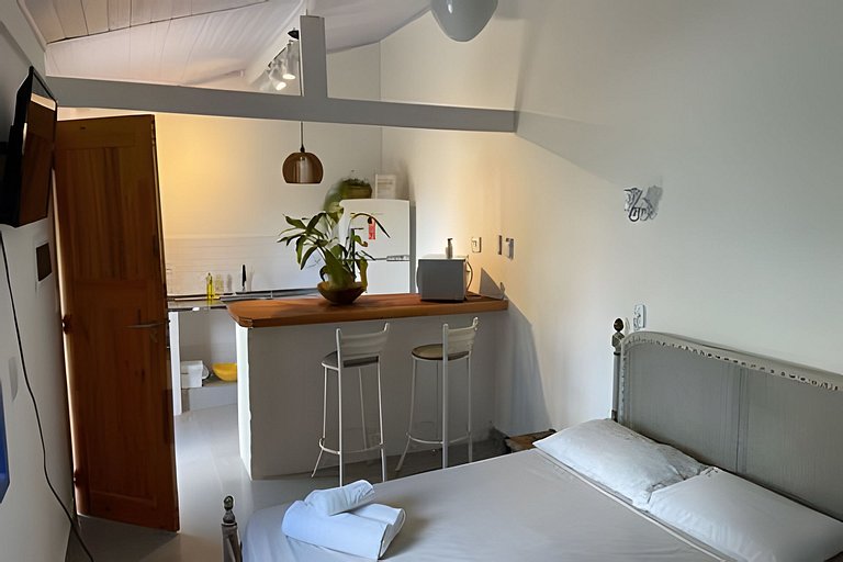 Chalé no Itaguá / aquário