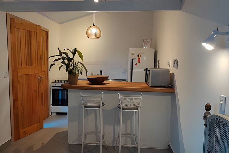 Chalé no Itaguá / aquário