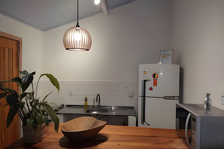 Chalé no Itaguá / aquário