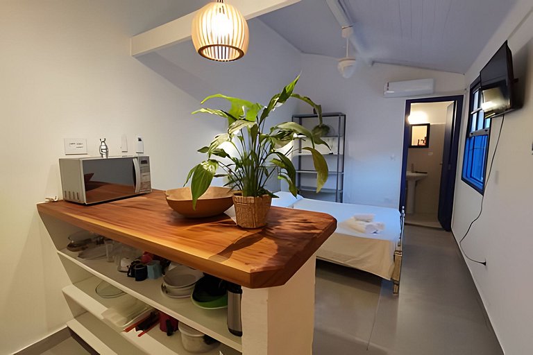 Chalé no Itaguá / aquário