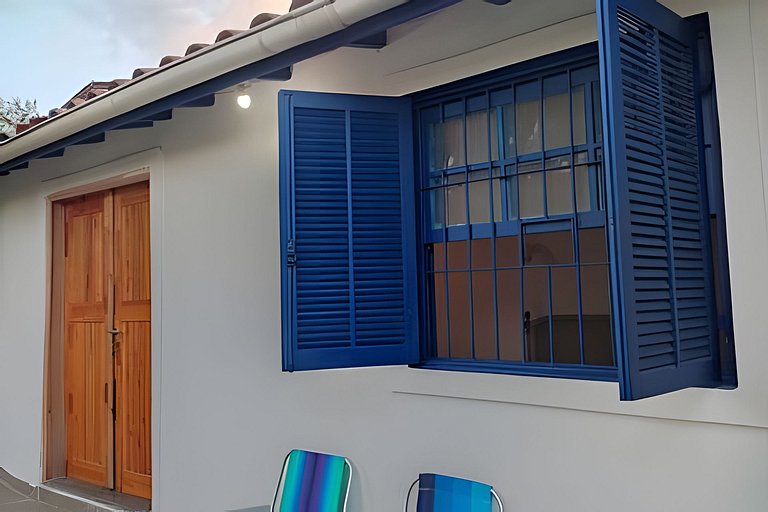 Chalé no Itaguá / aquário