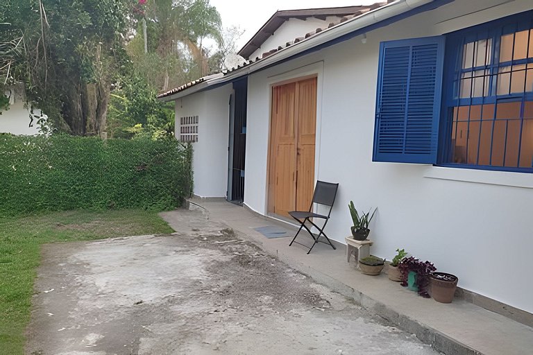 Chalé no Itaguá / aquário