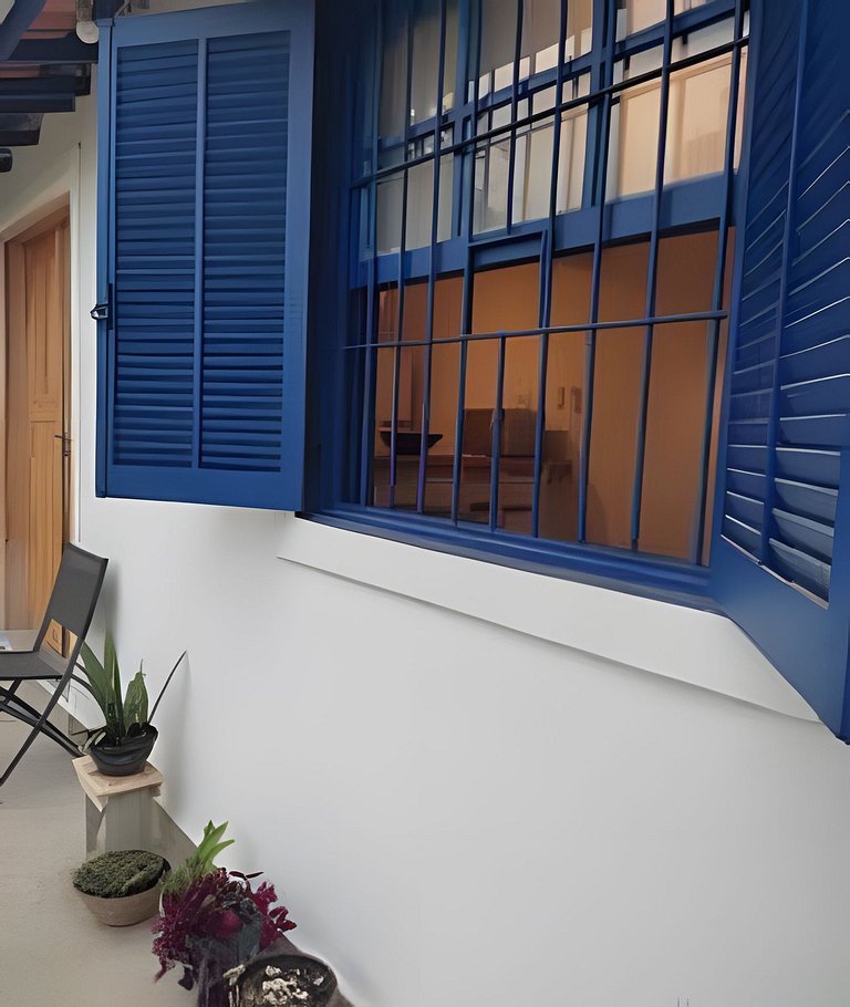 Chalé no Itaguá / aquário