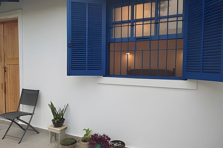 Chalé no Itaguá / aquário