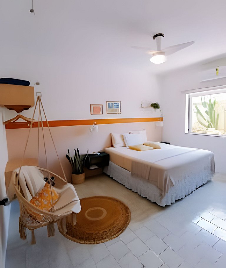 Suíte privativa ao lado do aquário de Ubatuba - Casa Mangari