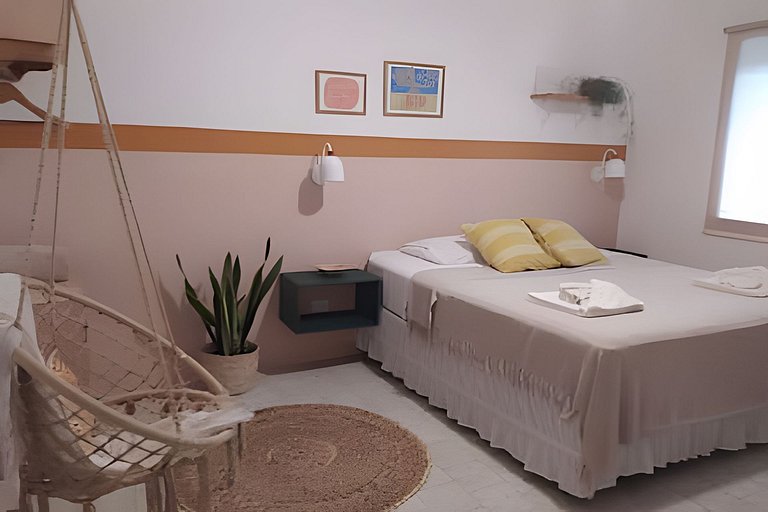 Suíte privativa ao lado do aquário de Ubatuba - Casa Mangari