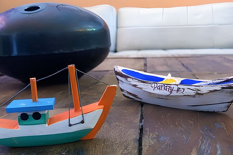 Suíte privativa ao lado do aquário de Ubatuba - Casa Mangari