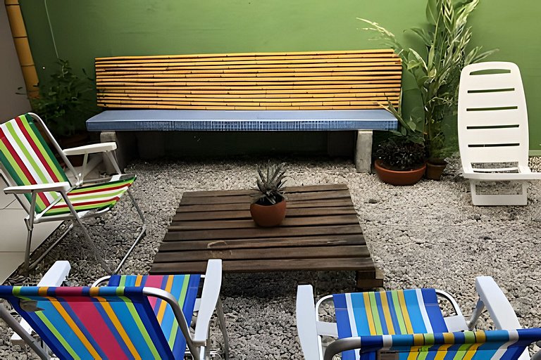 Suíte privativa ao lado do aquário de Ubatuba - Casa Mangari