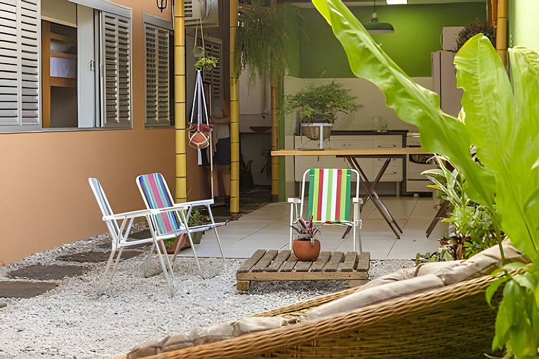 Suíte privativa ao lado do aquário de Ubatuba - Casa Mangari