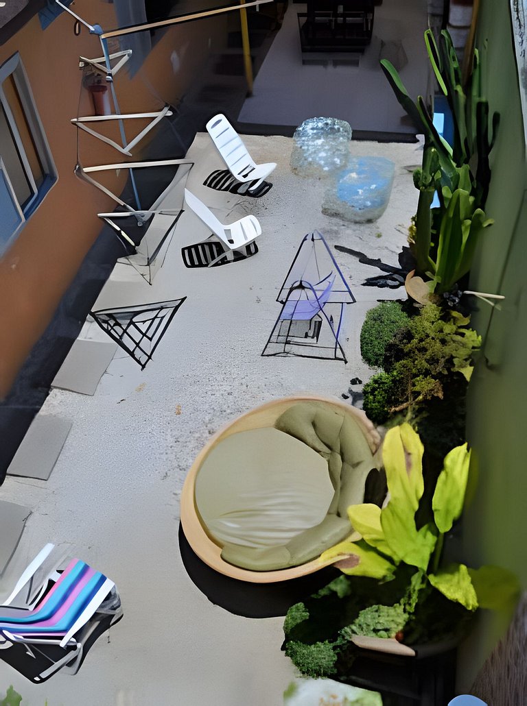 Suíte privativa ao lado do aquário de Ubatuba - Casa Mangari