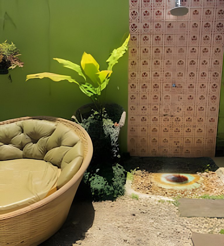 Suíte privativa ao lado do aquário de Ubatuba - Casa Mangari