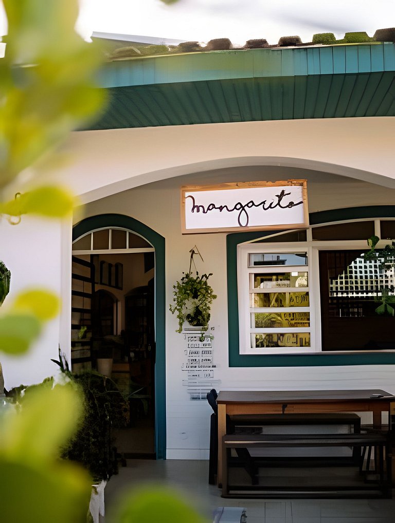 Suíte privativa ao lado do aquário de Ubatuba - Casa Mangari