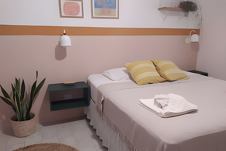 Suíte privativa ao lado do aquário de Ubatuba - Casa Mangari