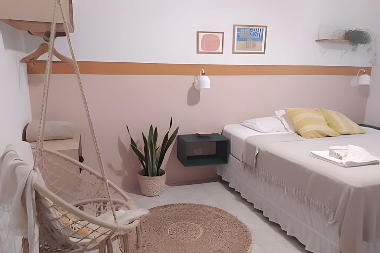 Suíte privativa ao lado do aquário de Ubatuba - Casa Mangari