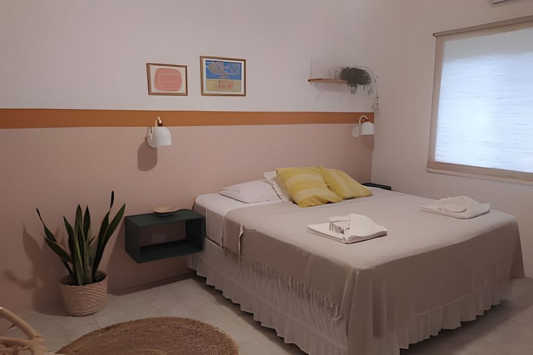 Suíte privativa ao lado do aquário de Ubatuba - Casa Mangari